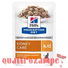 Hill's Diet K/D Pollo Kidney Care 85 gr Umido Gatto
