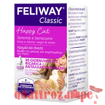 Ceva Feliway Classic Ricarica 48 ml Per Gatti