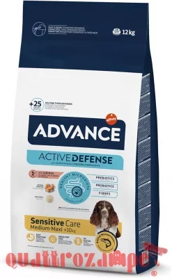 Advance Veterinary Diets Sensitive Medium Maxi Con Salmone e Riso 12 kg