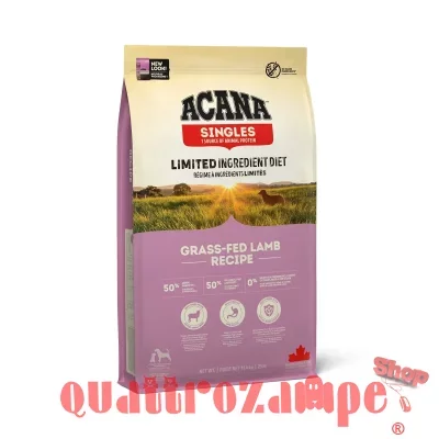 Acana Agnello e Mela 2 Kg Dog Grass Fed Lamb MonoProteico Per Cane