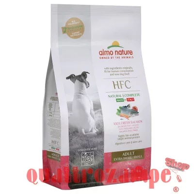 Almo Nature HFC Adult XS S Extra Small - Small Salmone 1,2 kg Cane