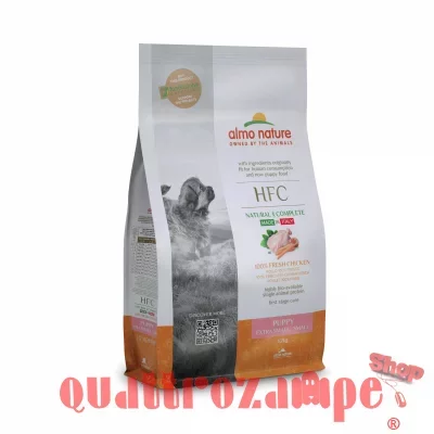 Almo Nature HFC Puppy XS S Extra Small - Small Pollo 1,2 kg Cane