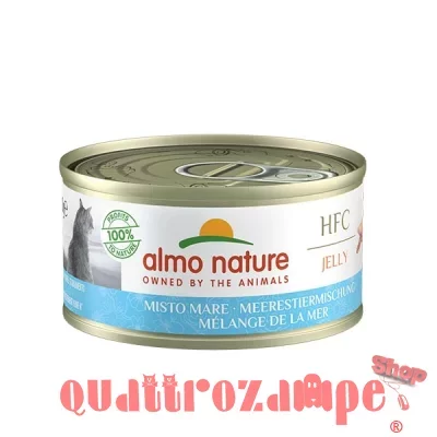 Almo Nature Hfc Jelly Misto Mare 70 gr Cibo Per Gatti