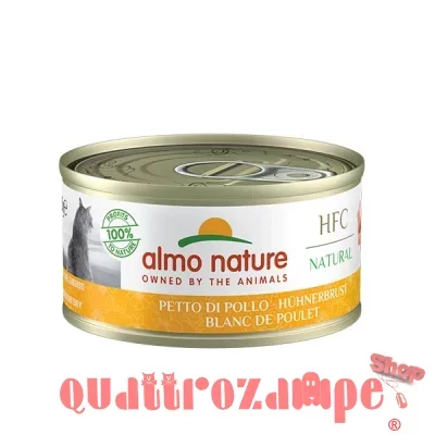 Almo Nature Hfc Natural Petto di Pollo 70 gr Cibo Per Gatti