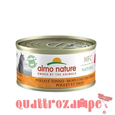 Almo Nature  Hfc Natural Pollo e Tonno 70 gr Per Gatti