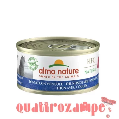 Almo Nature Hfc Natural Tonno Con Vongole 70 gr Per Gatti