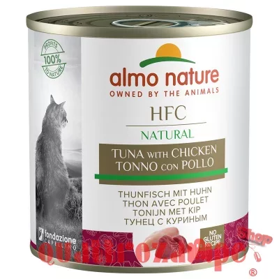 Almo Nature Hfc Tonno e Pollo 280 gr Per Gatti