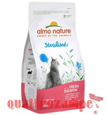 Almo Nature Sterilised Salmone Crocchette Gatti