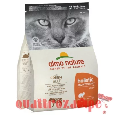 Almo Nature Holistic Maintenance Manzo Fresco Crocchette Per Gatti