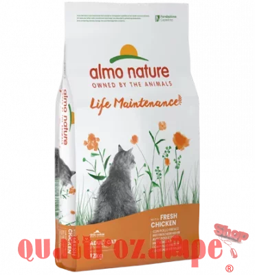 Almo Nature Maintenance Pollo Fresco Cat 12 kg Per Gatti