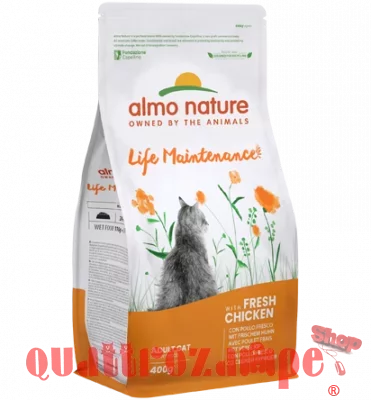 Almo Nature Maintenance Pollo Fresco 400 gr Crocchette Per Gatti