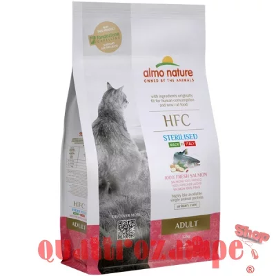 Almo Nature HFC Sterilised Salmone 1,2 kg Crocchette Per Gatti