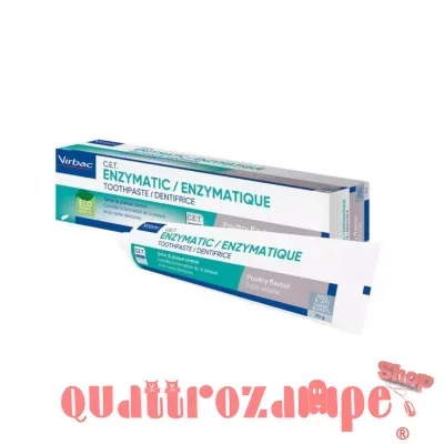 Virbac C.E.T. Dentifricio enzimatico 70 gr Per Cani e Gatti