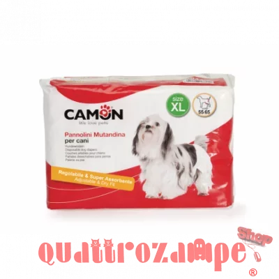 Camon 12 Pannolini Mutandina Taglia XL Per Cani Femmina