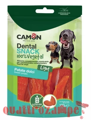 Camon Snack Vegetale Sweet Potato Strips 100 gr per Cani