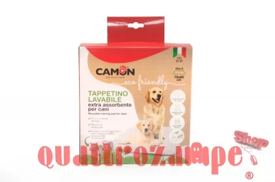 Camon Tappetino Igienico Lavabile Riutilizzabile Extra Assorbente 70 x 60 cm Per Cani