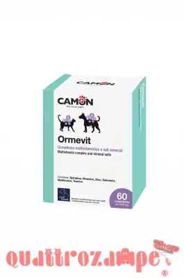 Camon Ormevit 60 Compresse Multivitaminico Per Cani e Gatti