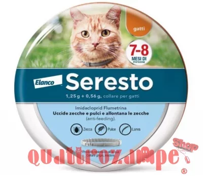 Elanco Bayer Seresto Per Gatti Collare Antiparassitario