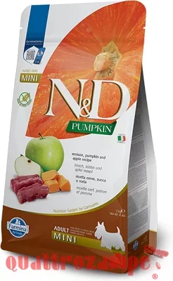Farmina ND Pumpkin Adult Mini Cervo Zucca Mela 2 kg Cane