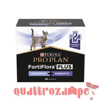 Purina Pro Plan Fortiflora PLUS 30 bustine da 1,5 gr Per Gatto