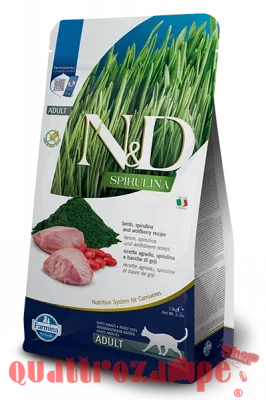 Farmina ND Adult Agnello Spirulina 2 kg Crocchette per Gatti