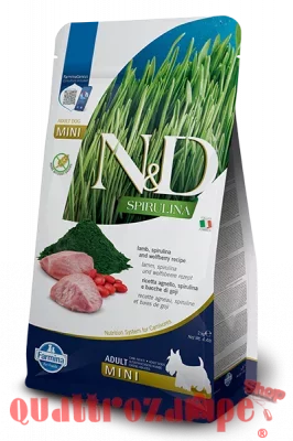 Farmina ND Agnello Spirulina Adult Mini 2 kg Alimento Cani