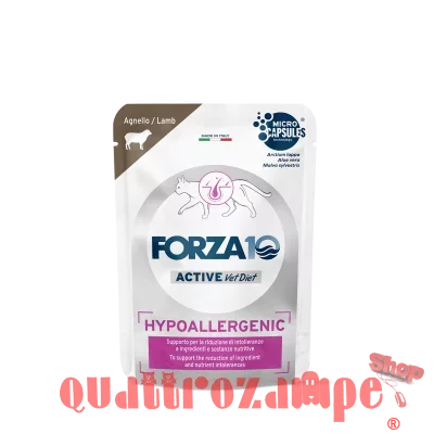 Forza 10 Active Vet Diet Hypoallergenic Agnello 85 Gr Busta Umido Gatto