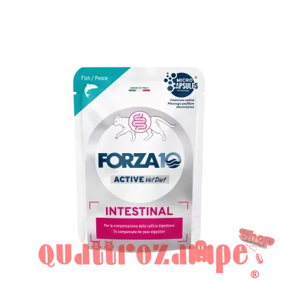 Forza 10 Active Vet Diet Intestinal Pesce 80 Gr Busta Umido Gatto