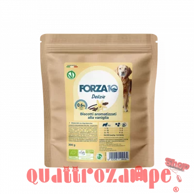Forza 10 Delizie Biscotti Bio alla Vaniglia 300 gr