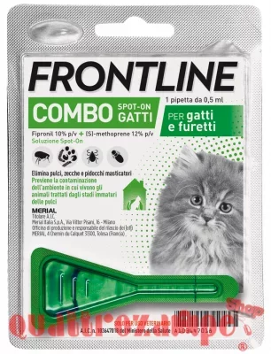 Frontline Combo 1 Pipetta da 0,5 ml Per Gatti e Gattini