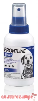 Frontline Spray 100 ml per Cani e Gatti