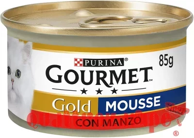 gourmet gold mousse manzo