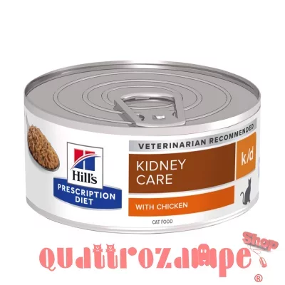 Hill's Diet K/D Kidney Care Pollo 156 gr Umido Gatto