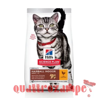 Hill's Science Plan Gatto Adult Hairball Pollo kg 1,5