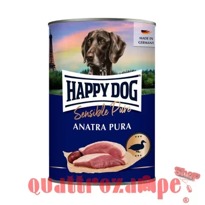 Happy Dog Sensible Pure France Anatra 800 gr Umido Cane