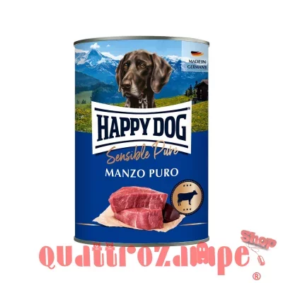 Happy Dog Sensible Pure Manzo 800 gr Umido Cane