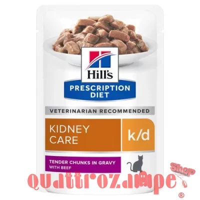 Hill's Diet K/D Manzo Kidney Care 85 gr Umido Gatto