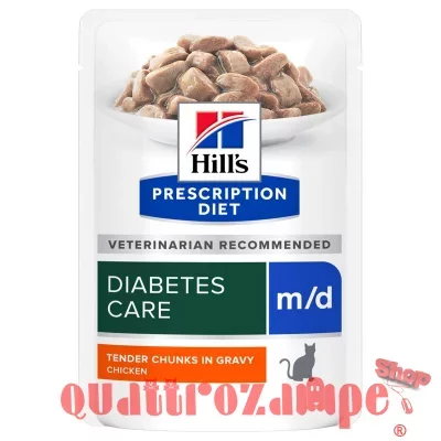 Hill's Prescription Diet M/D Diabetes Care 85 gr Bustina per Gatti