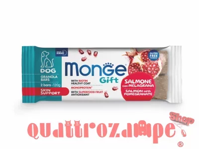 Monge Gift Granola Bars 120 gr Snack Per Cani