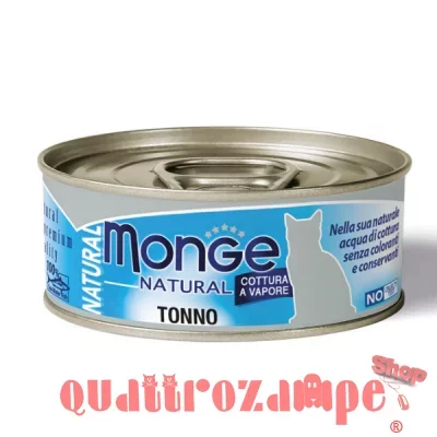 Monge Cat Natural Superpremium 80 gr Tonno Per Gatti