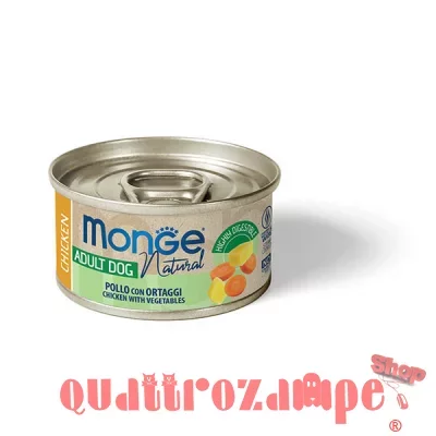 Monge Dog Pollo Con Ortaggi 95 gr Umido Per Cani