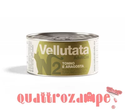 Natural Code Vellutata 02 Tonno Aragosta 85 gr Per Gatti