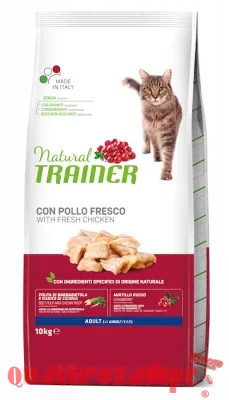 Natural Trainer Adult con Pollo 10 kg per Gatti