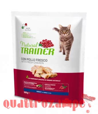 Natural Trainer Adult con Pollo 300 gr per Gatti