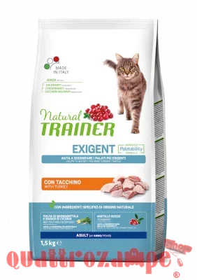 Natural Trainer Exigent Tacchino 1,5 kg Gatto