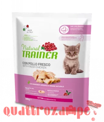 Natural Trainer Kitten con Pollo 300 gr per Gattini