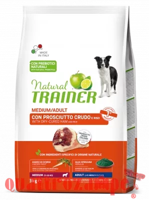 Natural Trainer Medium Adult Prosciutto 3 KG