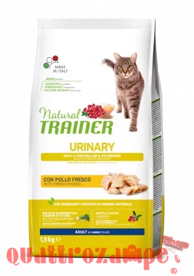 Natural Trainer SensiUrinary Solution Con Pollo 1,5 Kg Per Gatti