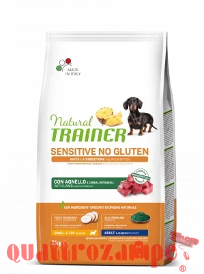 Natural Trainer Sensitive Mini Adult Agnello e Cereali Integrali 2 kg Per Cani