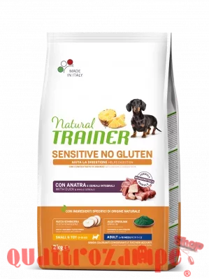 Natural Trainer Sensitive Mini Adult Anatra e Cereali Integrali 2 kg Per Cane